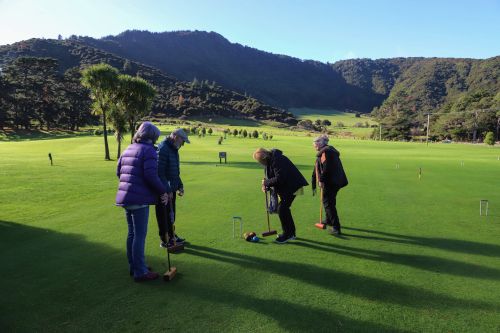 ou can also play croquet at the Nopera Golf Course